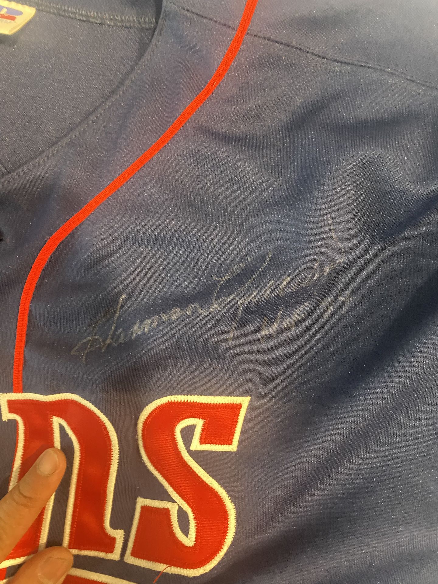 1984 Signed Harmon Killebrew Twins Jersey