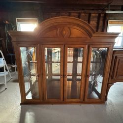 China Cabinet And Buffet Table
