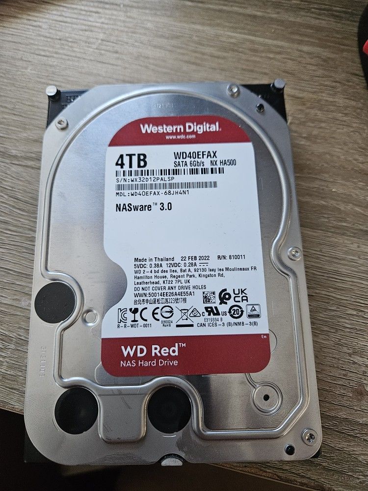 4TB Hard Drive