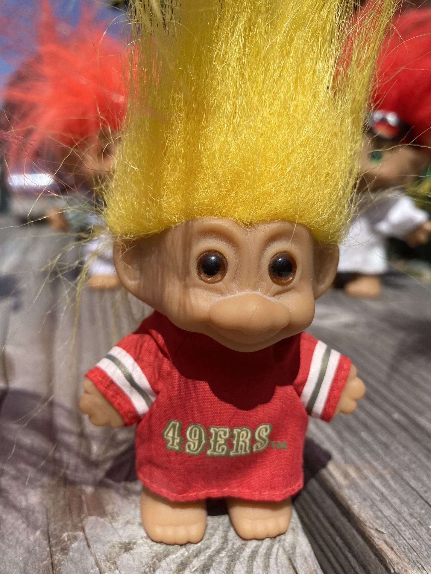 Original Russ Trolls 49ers Collectible Dolls Toys