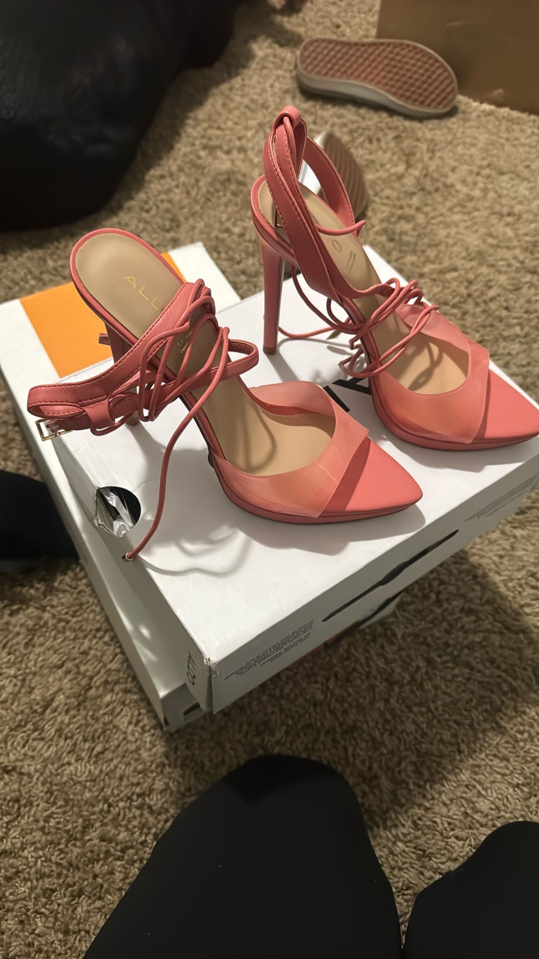 Pink Stiletto Heels