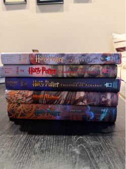 Harry Potter Illustrated Edition Hardcover Books