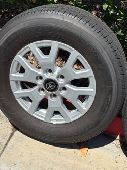 Toyota factory wheels & tires