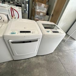 Yes it wo rks L G Was her Electric Dry er Set Same Day Install!