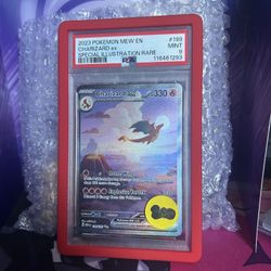 PSA 9 Charizard ex SIR #199   