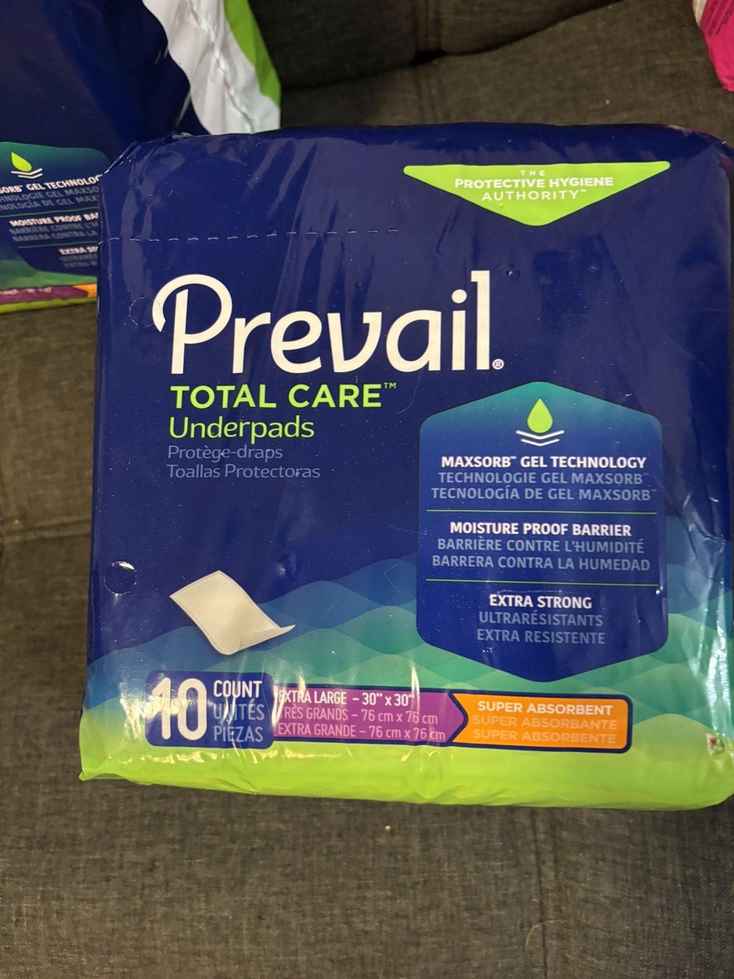 Prevail, Underpads, And Bladder Control Pads Brand.