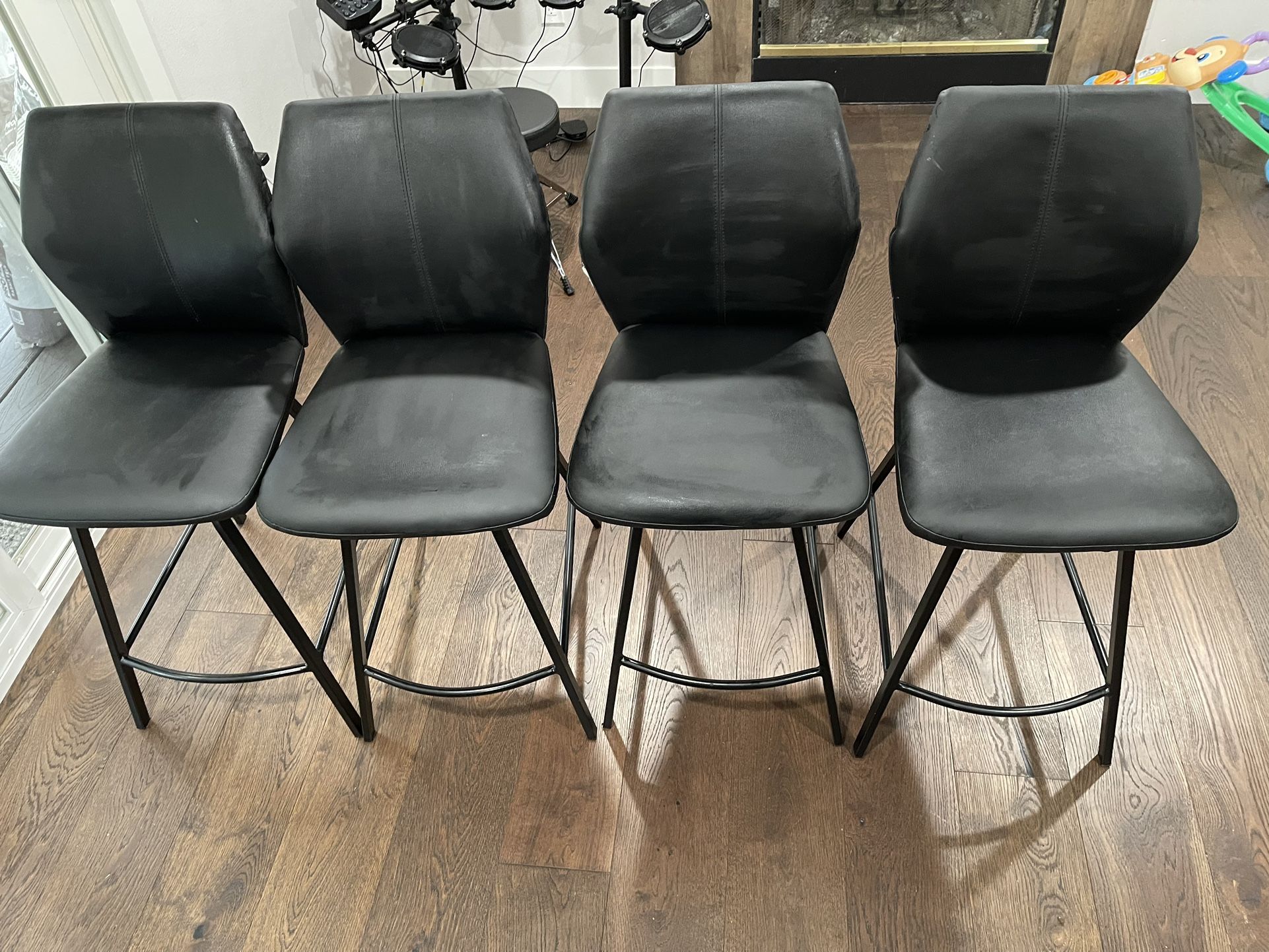 26’’ Barstools, Black