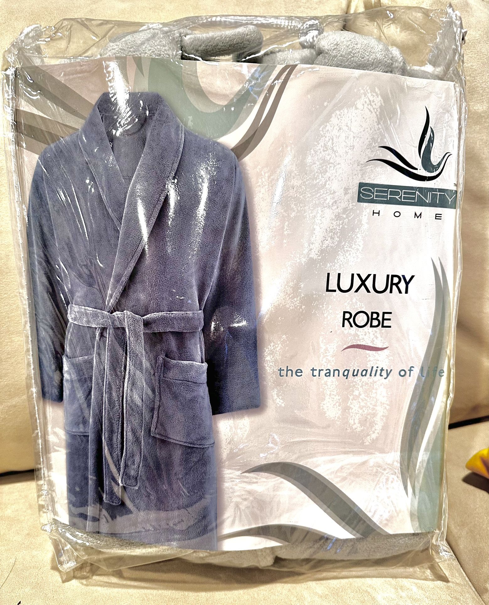 New Plush Microfleece Robe