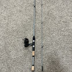 Okuma Rod with Kingkast Brutus Reel