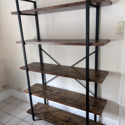 Hand-stained Hardwood Bookshelf