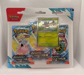 Journey Together 3 Pack Blister (Yanmega) - Pokemon TCG