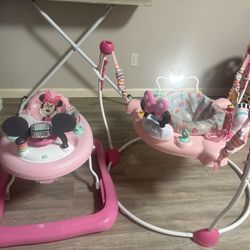 Minnie Mouse Walker/ Jumper combo