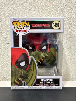 Deadpool (Cthulhu variant) funko pop Plus brand new!!