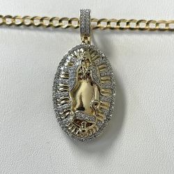 Guadalupe Diamond Pendant