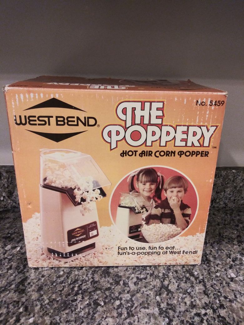 West Bend The Poppery #5459 Hot Air Corn