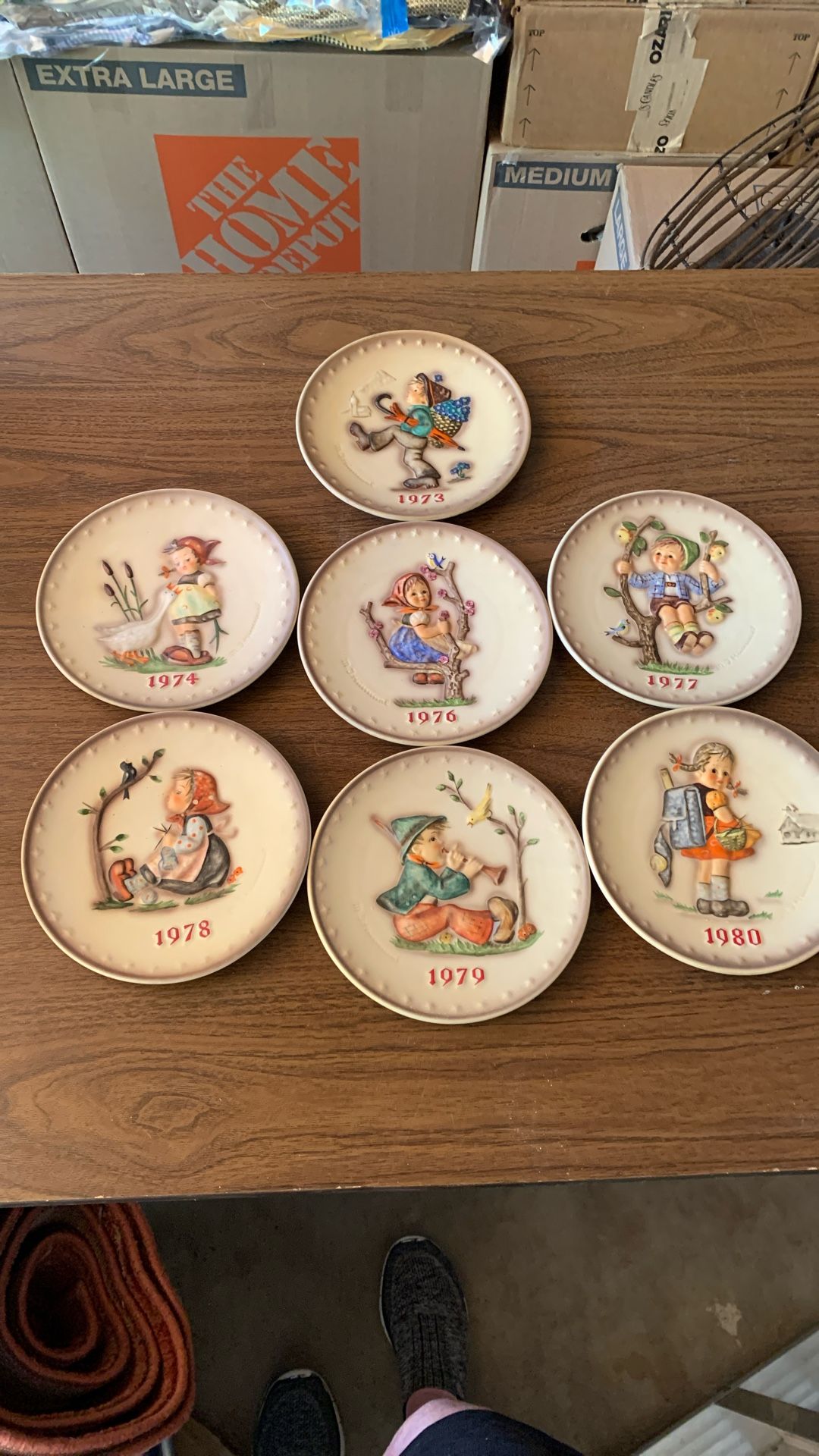 Hummel Anniversary Collector Plates