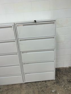 K1 700 series 5 drawer file cabinet