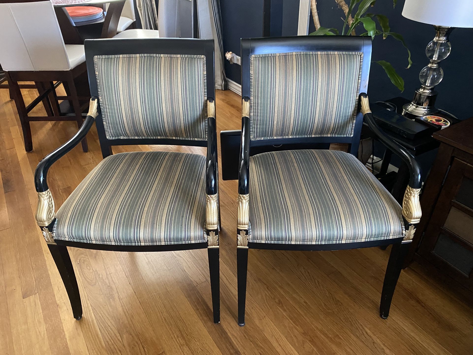 2 Pcs Ethan Allen Accent Chairs 
