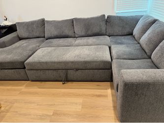 Sectional couch. 6 seats. Brand new. Dark grey