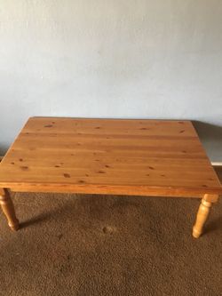 Wood table