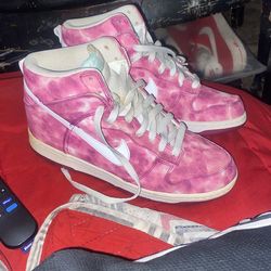 Plum Tie Dye Dunks Woman 9