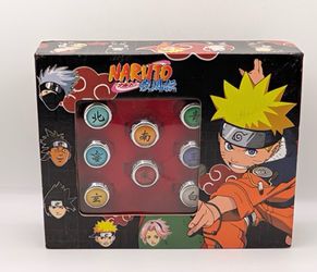 Naruto Akatsuki Ring Set in Box
