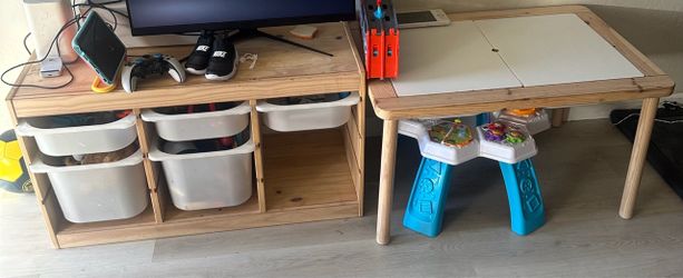 2 piece, toy cubby set