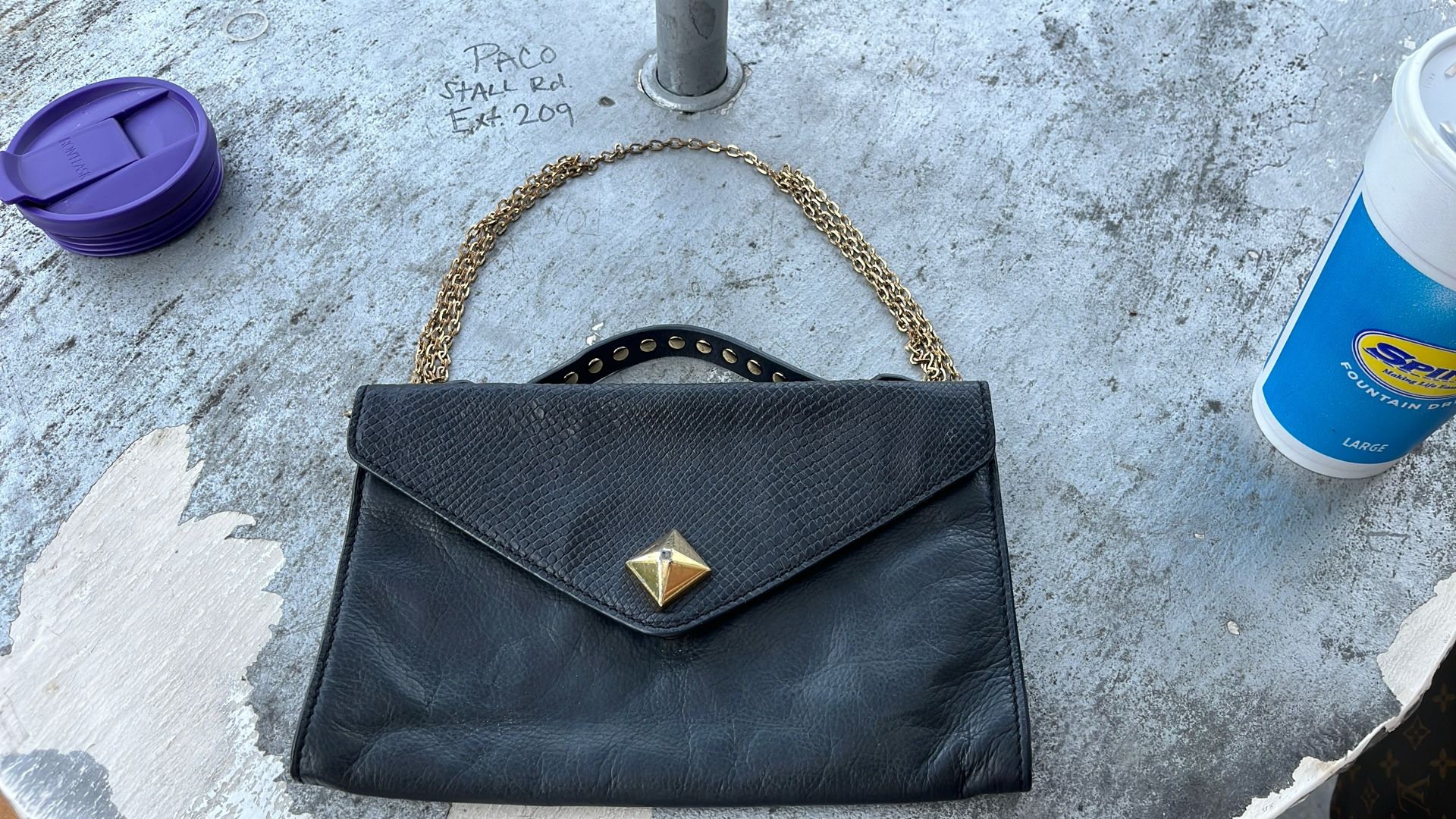 Linea Pelle Crossbody Clutch