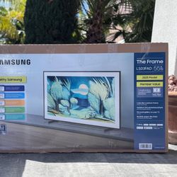 55” Samsung smart 4k Frame tv 