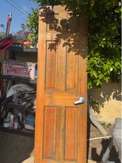 Door solid wood $55