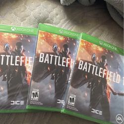 3 Brand New Copies BATTLEFIELD 1 Xbox One