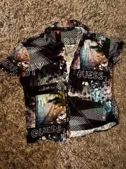 Guess Button Up T