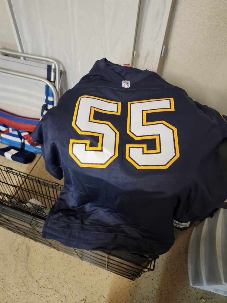 Junior Seau Stiched Jersey