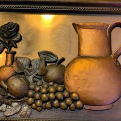 Vintage Copper Picture
