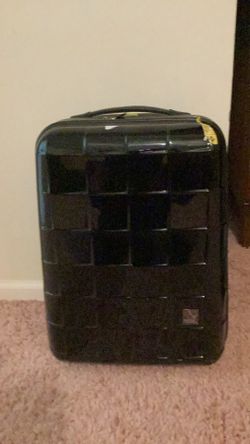 Brand -Antler ,black hard shell small suitcase
