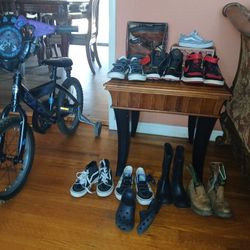 Shoes And Bike