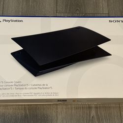 Sony Black Console Covers - PS5 Disc Version 