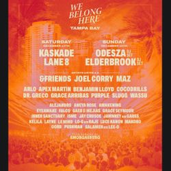 We Belong Here 3 VIP Tickets 