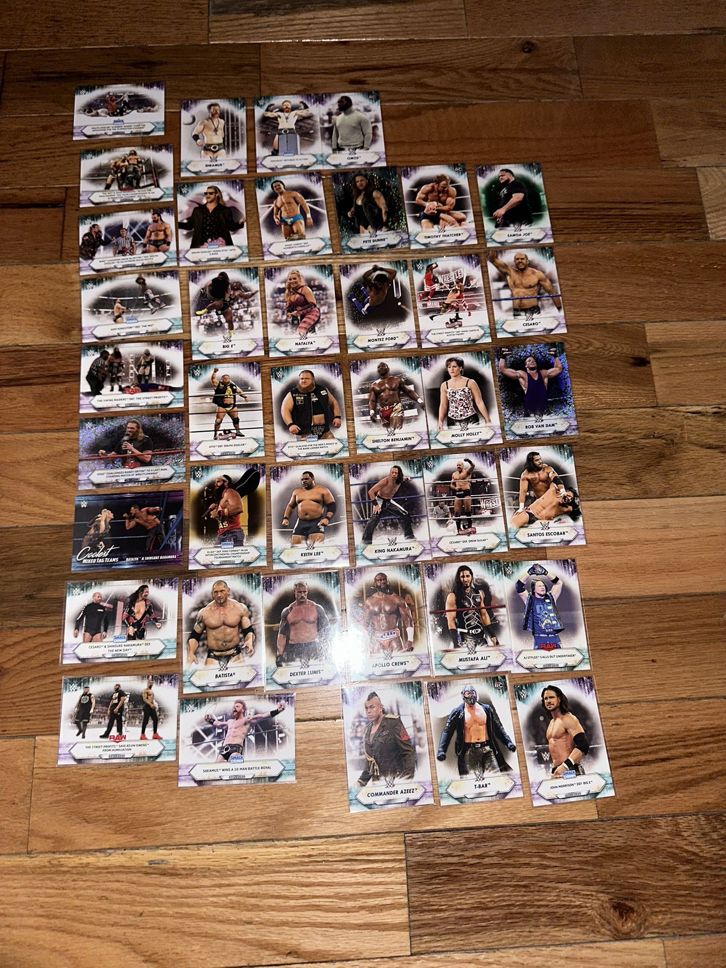 Wwe Trading Cards 2021 48 Cards In Total 