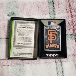 New Zippo San Francisco Giants Lighter 