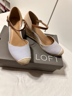 Espadrille Wedges- Size 7
