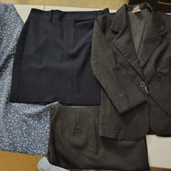 Clothing Girls Women's Dress Shirts Suit Pants Sweater Skirt Shirts Business Office Attire