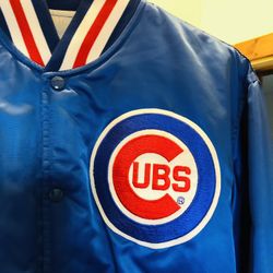 Chicago Cubs Vintage Starter Satin Jacket