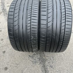 2. Tires.  285. 30. 19. Continental 