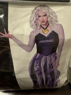 ursula Adult costume Med 8-10  CaSh ONLY