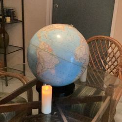 Large USA  Vintage Globe
