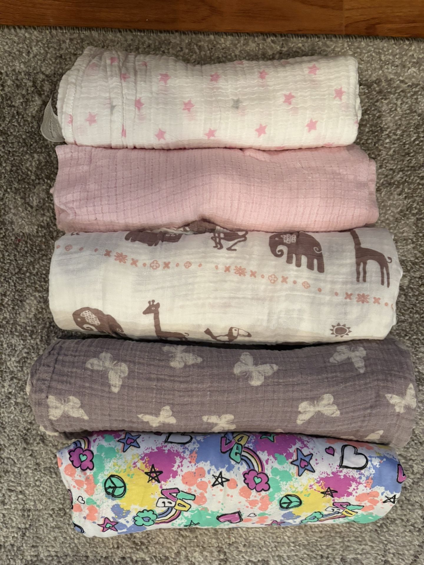 Girls Receiving Blankets (5)