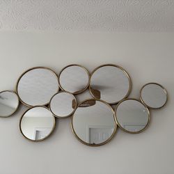 Gold Wall Mirror Decor