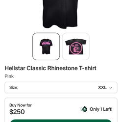 Hellstar Pink Rhinestone