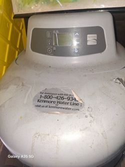 Kenmore water softener